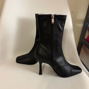 Public Desire Black Heeled Boots